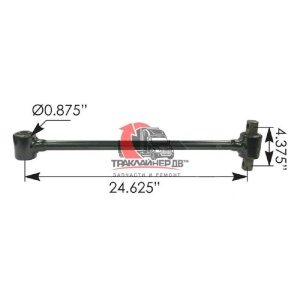 Тяга продольная задняя тягача (задн.мост) L=627mm (2Q) (с/б TRB6185/TRB6201) KW/PB AG380, TMR539