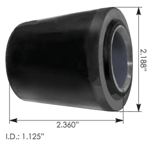 Сайлентблок рычага п/прицепа (конус) Fruehauf F-Series/Great Dane/Hutch H/Trailmoblie, TRB6300 Сайлентблок рычага п/прицепа (конус) Fruehauf F-Series/Great Dane/Hutch H/Trailmoblie, TRB6300