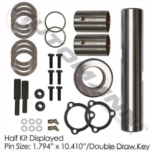 Комплект шкворней на ось бронз.втулка Pin OD=45.57 mm (FF-961) AUTOMANN USA, 460.246B