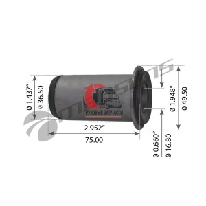 Сайлентблок подъема кабины INTER 9800, 580.041 Сайлентблок подъема кабины INTER 9800, 580.041