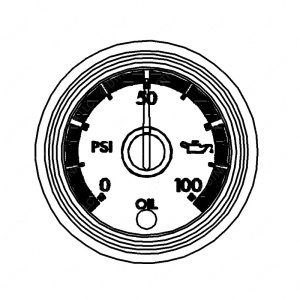 Прибор давления масла 12V FTL®, A22-59205-001 Прибор давления масла 12V FTL®, A22-59205-001