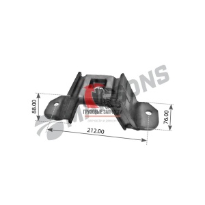 Подушка двигателя задняя верх FLA/FLC/FCL, 360.022 Подушка двигателя задняя верх FLA/FLC/FCL, 360.022