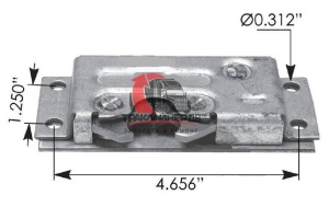 Замок двери правый INTER 9200/9400/9700/9800/9900, 451551 Замок двери правый INTER 9200/9400/9700/9800/9900, 451551