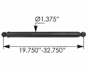 Амортизатор капота INTER 9200/9400, MAE 66138