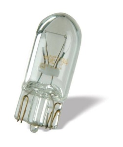 Лампочка габаритов 12V T10, GE  194