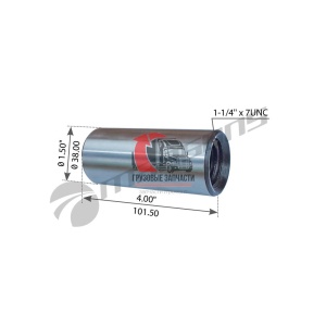 Втулка рессоры передней резьбовая FLD, 360.074 Втулка рессоры передней резьбовая FLD, 360.074