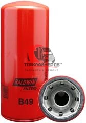 LF691 Фильтр масляный (truck) CAT 40мк/1 1/2-16/OD=118.3mm BALDWIN B49