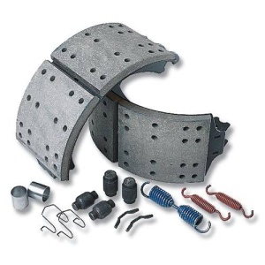 Колодка тормозная с накладкой п/прицепа + р/к пружин (1 колесо)®, TDA KMG14515Q Колодка тормозная с накладкой п/прицепа + р/к пружин (1 колесо)®, TDA KMG14515Q