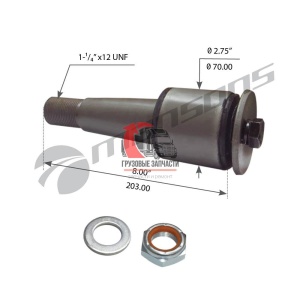 Сайлентблок-палец тяги поперечной (рама-мост) FTL, 10.061 Сайлентблок-палец тяги поперечной (рама-мост) FTL, 10.061