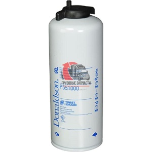 FS1000 Фильтр топливный (со сливом) CUM ISM/ISX/CAT 10мк/1-14/OD=93.7mm DONALDSON P551000