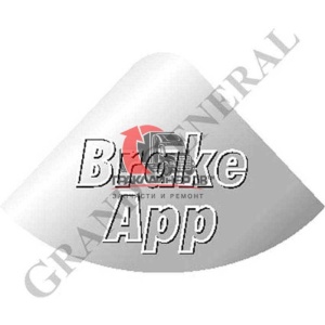 Накладка/эмблема "Brake App" хром/металл INTER 9200/9400/9700/9800/9900, GG68696