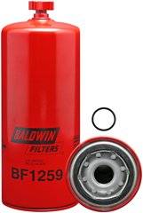 FS1000 Фильтр топливный (со сливом) CUMMINS ISM/ISX/CAT 10мк/1-14/OD=93.7mm BALDWIN Оригинал® BF1259