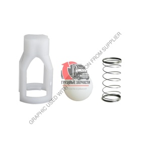 Клапан топливный обратный сепаратора (шарик+пружина) DDE S60/CUM N14®, DVC 101132 Клапан топливный обратный сепаратора (шарик+пружина) DDE S60/CUM N14®, DVC 101132