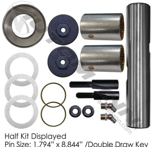 Комплект шкворней бронз.втулка Pin OD=45,56mm (FF-981), 460.518B Комплект шкворней бронз.втулка Pin OD=45,56mm (FF-981), 460.518B