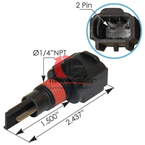 Датчик уровня охл.жидкости расширительного бачка 2-Pin CUM ISX KENWORTH T800, 577.59505