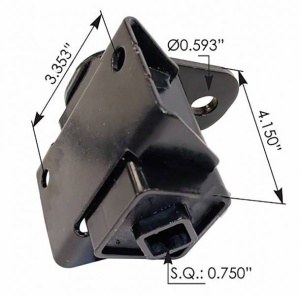 Кронштейн тяги реактивной кабины (2Q) VOLVO VNL после 2007 года, MV96319