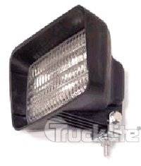 Фара противотуманная прямоугольная белая в сборе 12V FLC, TL  80388
