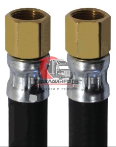 Шланг тормозной передний L=483mm/гайка=22mm (O/O) FLD FREIGHTLINER Оригинал®, 12-21021-019