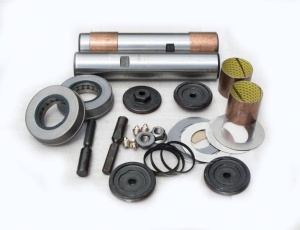 Комплект шкворней на ось сталь.ацет.втулка Pin OD=45.56 mm(E-1200-I, E-1320-I) Оригинал®, ETN 328344
