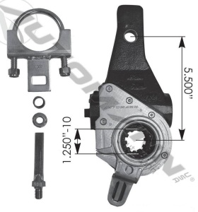 Трещетка тормозная автомат тягача перед d32 z10 L5.5 Haldex Type, 135.1010