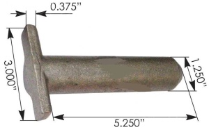 Палец седла FONTAINE No-Slack 6000/7000/7000CC, KP106