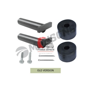 Комплект сайлентблоков сцепного устройства (седло)+пальцы FON No-Slack® Old Version, 400.021 Комплект сайлентблоков сцепного устройства (седло)+пальцы FON No-Slack® Old Version, 400.021