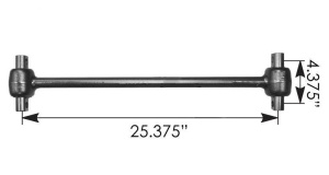 Тяга поперечная реактивная тягача (рама-мост) L=645mm INTER 9000, 3548381C1/TMR533 Тяга поперечная реактивная тягача (рама-мост) L=645mm INTER 9000, 3548381C1/TMR533