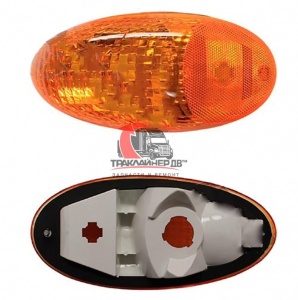 Фонарь поворота боковой левый 12V KW T2000, P54-1021