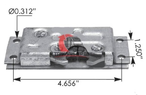 Замок двери левый INTER 9200/9400/9700/9800/9900, 451550 Замок двери левый INTER 9200/9400/9700/9800/9900, 451550
