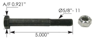 Болт+гайка тяги поперечной (к раме) 5/8-11X5.00 FREIGHTLINER, BKC580500GR8