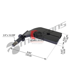 Кронштейн нижний правый, амортизатора переднего FLC/FCL, 360.246 Кронштейн нижний правый, амортизатора переднего FLC/FCL, 360.246