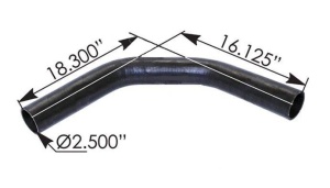 Патрубок радиатора верхний FLC DDE S60 EGR®, 05-21303-000 Патрубок радиатора верхний FLC DDE S60 EGR®, 05-21303-000