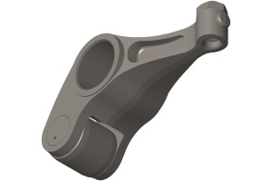 Коромысло форсунок с роликом CUM ISX, 4311990 б/у