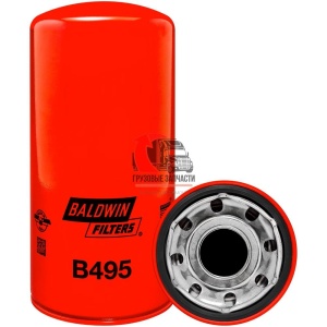 LF3620 Фильтр масляный DDE S60 27мк/1 5/8-12/OD=118.3mm BALDWIN Оригинал® B495