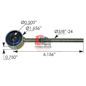 Наконечник тяги сцепления FLD/FLC/FCL, 462.ES46109 Наконечник тяги сцепления FLD/FLC/FCL, 462.ES46109