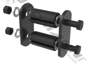 Рем. комплект рессоры передней тягача (с/блоки+серьги+болты+гайки) VOLVO VNL 2007 года, MV96589K Рем. комплект рессоры передней тягача (с/блоки+серьги+болты+гайки) VOLVO VNL 2007 года, MV96589K