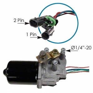 Мотор привода стеклоочистителя 12V FLD, UTA 6306840M012WJ/UTA 1999 3110010