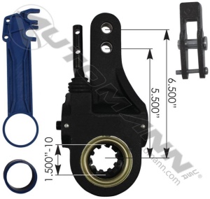 Трещетка тормозная автомат тягача задняя d38 z10 L5.5-6.5, 136.1031 Трещетка тормозная автомат тягача задняя d38 z10 L5.5-6.5, 136.1031