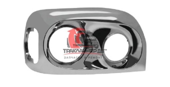 Рамка фары правая пластик хром FLC после 2004 г., UP32199