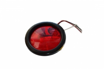 Фонарь стоп сигнал в сборе OD=4" (101.6mm) 12V (разборный) FTL, TL  40302R