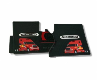 Комплект ковриков кабины резиновые с изображением FCL, PDT COLU