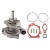 Помпа/насос водяная CUMMINS M11/ISM PAI USA Оригинал, S-14694/2882144/3800737/3803403/181821E