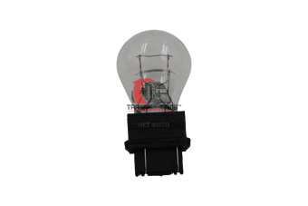 Лампочка 2-ух конт. белая с пластик.цоколем 12V 27/8W®, SYL 3157LL BP