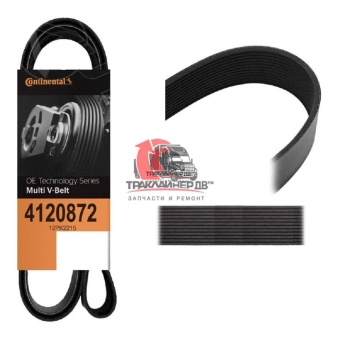 Ремень вентилятора L=2215mm/12PK KW CUM ISX W/O EGR, 815.4120872