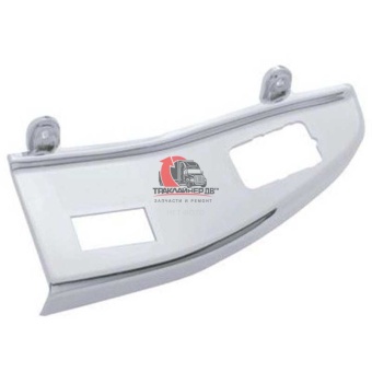 Пластмассовая накладка переключателя окна водителя хром (под 2 клавиши) FTL, UP41975