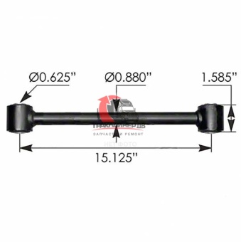 Тяга кабины поперечная L=384mm FTL, 18-46890-000
