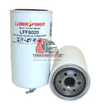 FS1212 Фильтр топливный (короткий со сливом) CUM M11/ISX 20мк/1-14/OD=93.7mm LUBER-FINER LFF8020