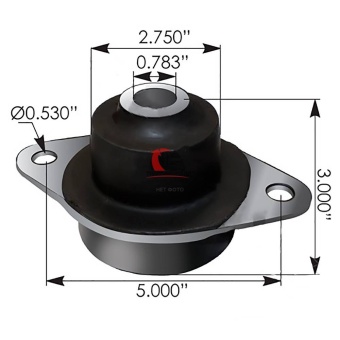 Сайлентблок кабины перед/верх INTER 9200/9400, S-23946
