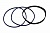 Комплект уплотнений гильзы (6Q) (08929176 (2шт)+08929013 (1шт) DDE S60, A-23531502KT Комплект уплотнений гильзы (6Q) (08929176 (2шт)+08929013 (1шт) DDE S60, A-23531502KT