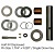 Комплект шкворней на ось композит.втулка Pin OD=45.56 mm (E-1200-I, E-1320-I), 328344/460.286C